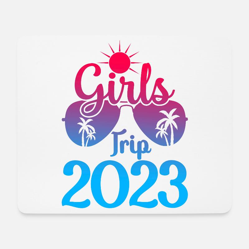 Girls Trip 2023 - Mousepad (Querformat) - Weiß