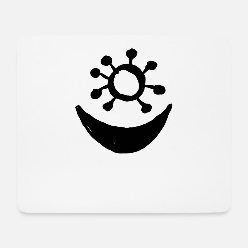Ägypten Altes Symbol Liebe - Mousepad (Querformat) - Weiß