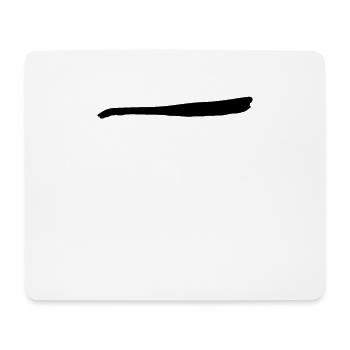 Korean letter Eu - Mouse Pad (horizontal) - white - Front