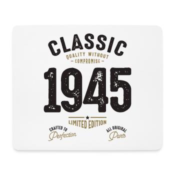 Classic 1945 77th Birthday - Mouse Pad (horizontal) - white - Front