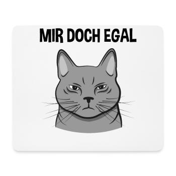 Katze Freches Kätzchen Lustiger Spruch Geschenk - Mousepad (Querformat) - Weiß - Vorne