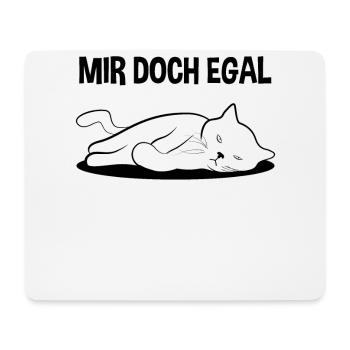 Katze Freches Kätzchen Lustiger Spruch Geschenk - Mousepad (Querformat) - Weiß - Vorne