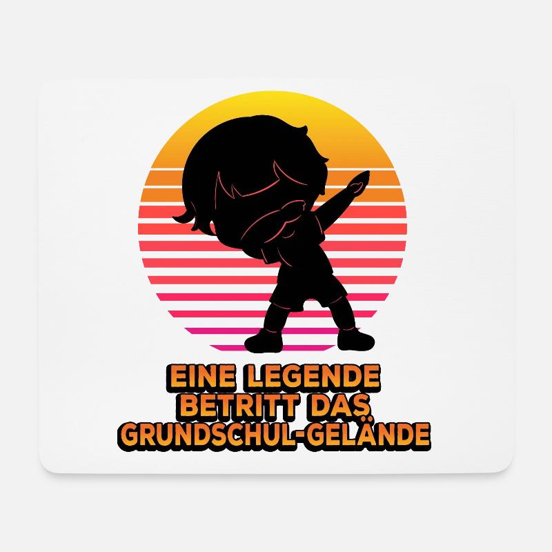 Eine Legende Betritt Das Grundschule-gelände - Mousepad (Querformat) - Weiß