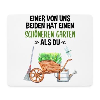 Garten Lustiger Spruch Hobby Gärtner Geschenkidee - Mousepad (Querformat) - Weiß - Vorne