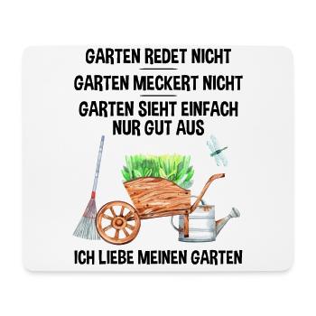 Garten Lustiger Spruch Hobby Gärtner Geschenkidee - Mousepad (Querformat) - Weiß - Vorne