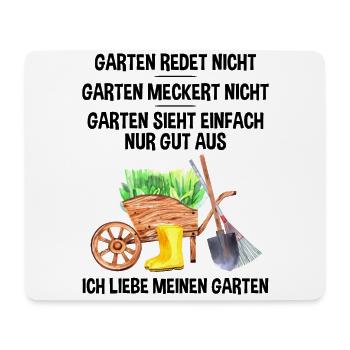Garden Funny Saying Hobby Gardener Gift Idea - Mouse Pad (horizontal) - white - Front