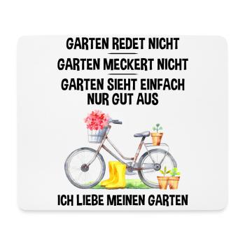 Garten Lustiger Spruch Hobby Gärtner Geschenkidee - Mousepad (Querformat) - Weiß - Vorne