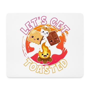 Obtenez Toasted S’more - Tapis de souris (format paysage) - blanc - Devant