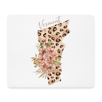 Vermont Leo State Of Vermont - Mouse Pad (horizontal) - white - Front
