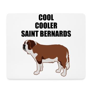 St. Bernard Dog Dog Lover Saying Gift - Tapis de souris (format paysage) - blanc - Devant