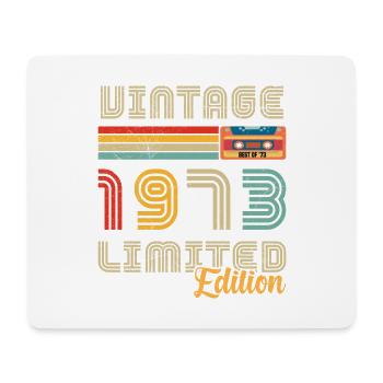 Jahrgang 1973 Geburtstagsgeschenk 1973 - Mousepad (Querformat) - Weiß - Vorne