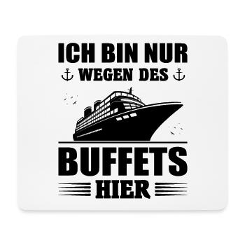 Kreuzfahrt Kreuzfahrtschiff Schiffreise Geschenk - Mousepad (Querformat) - Weiß - Vorne