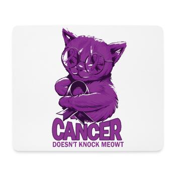 Cancer doesn't defeat pancreatic cancer - Mouse Pad (horizontal) - white - Front