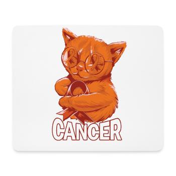 Le cancer ne frappe pas le cancer du rein - Tapis de souris (format paysage) - blanc - Devant