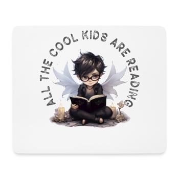 Alle Coolen Kids Lesen Lehrer - Mousepad (Querformat) - Weiß - Vorne