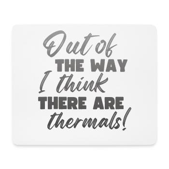 I believe there are thermal rc sailors - Mouse Pad (horizontal) - white - Front