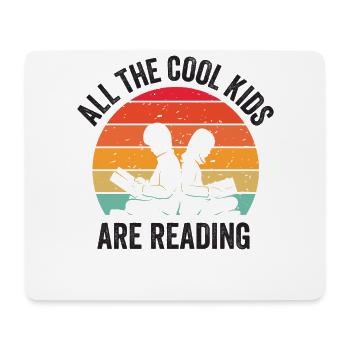 Alle Coolen Kids Lesen Lehrer - Mousepad (Querformat) - Weiß - Vorne