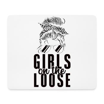 Girls On The Loose Girls Trip 2024 (en anglais seulement) - Tapis de souris (format paysage) - blanc - Devant