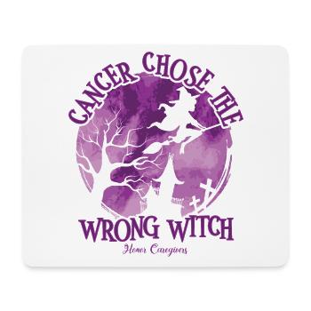 Krebs Hexe Pflaume Ehre Betreuer Krebs - Mousepad (Querformat) - Weiß - Vorne
