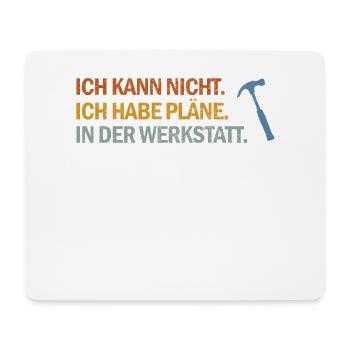Workshop Plans - For Do-It-Yourselfers and Hobbyists - Mouse Pad (horizontal) - white - Front