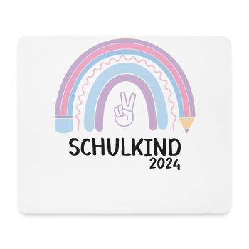 Rentrée scolaire 2024 - Tapis de souris (format paysage) - blanc - Devant