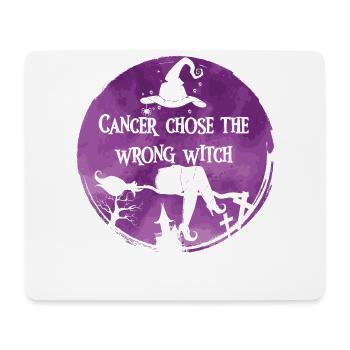 Krebs Hexe Pflaume Ehre Betreuer Krebs - Mousepad (Querformat) - Weiß - Vorne