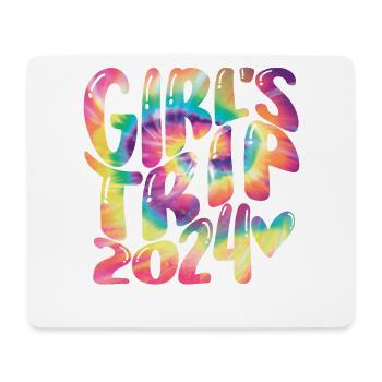 Week-end des filles Voyage entre filles 2024 - Tapis de souris (format paysage) - blanc - Devant