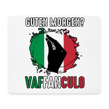 Italien Italiener Vaffanculo - Mousepad (Querformat) - Weiß - Vorne