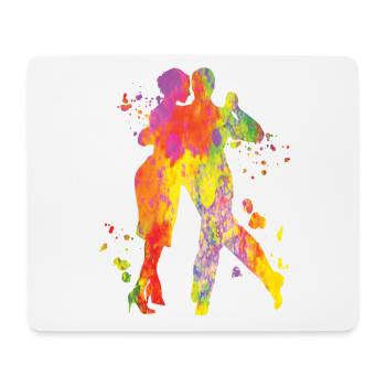 Argentinischer Tango Tanzen Milonga Vals - Mousepad (Querformat) - Weiß - Vorne