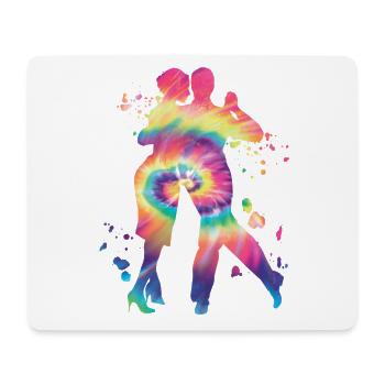 Argentinischer Tango Tanzen Milonga Vals - Mousepad (Querformat) - Weiß - Vorne