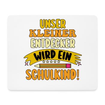 Eltern Schulkind Grundschule Erste Klasse Einschul - Mousepad (Querformat) - Weiß - Vorne