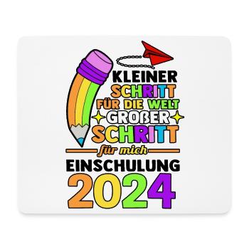1st Grade Schoolchild Back to School Enrollment - Mouse Pad (horizontal) - white - Front