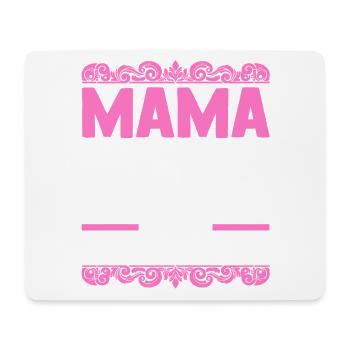 Mama Von 3 Kindern - Mousepad (Querformat) - Weiß - Vorne