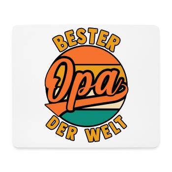 Großvater Beste Opa - Mousepad (Querformat) - Weiß - Vorne
