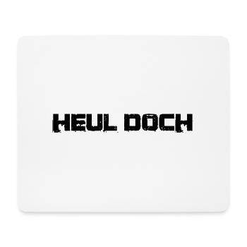 Frecher Spruch: Heul doch - Mousepad (Querformat) - Weiß - Vorne