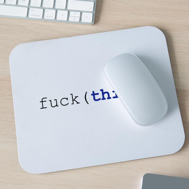 Javascript baise (ça); Tapis de souris (format paysage)