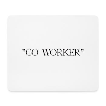 COWORKER - Mousepad (Querformat) - Weiß - Vorne
