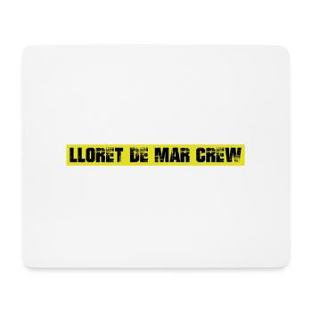 Lloret De Mar Crew - Mouse Pad (horizontal) - white - Front