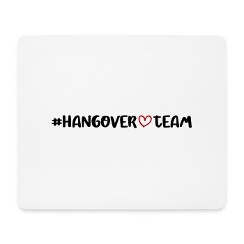 Hangover Team Heart - Mouse Pad (horizontal) - white - Front