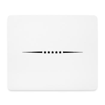 star line - Mouse Pad (horizontal) - white - Front