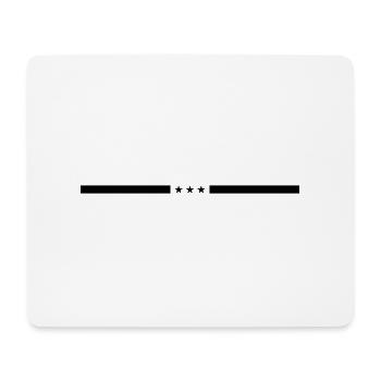 Star Line Element - Mouse Pad (horizontal) - white - Front