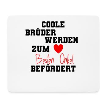 Cooler Bruder Onkel Geschenk - Mousepad (Querformat) - Weiß - Vorne
