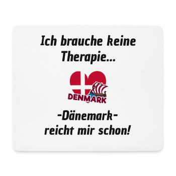 Dänemark - Mousepad (Querformat) - Weiß - Vorne