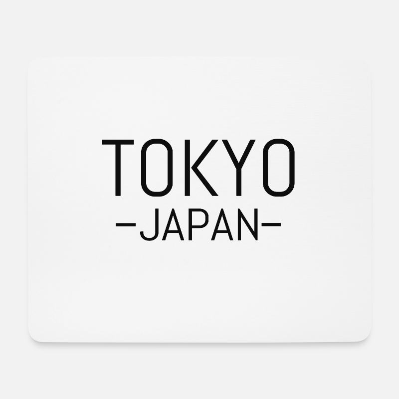 Tokyo - Mouse Pad (horizontal) - white