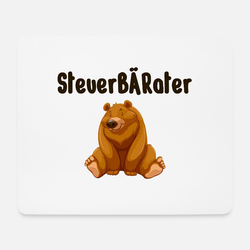 Steuerberater - Mousepad (Querformat) - Weiß
