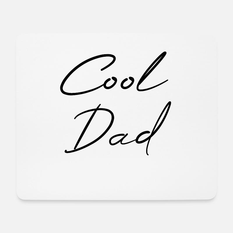 Cool Dad - Mousepad (Querformat) - Weiß