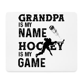 hockey sur glace ice hockey - Tapis de souris (format paysage) - blanc - Devant