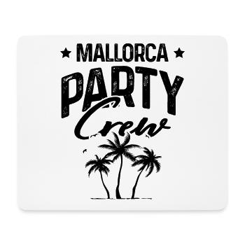 Mallorca Party Crew - Mousepad (Querformat) - Weiß - Vorne