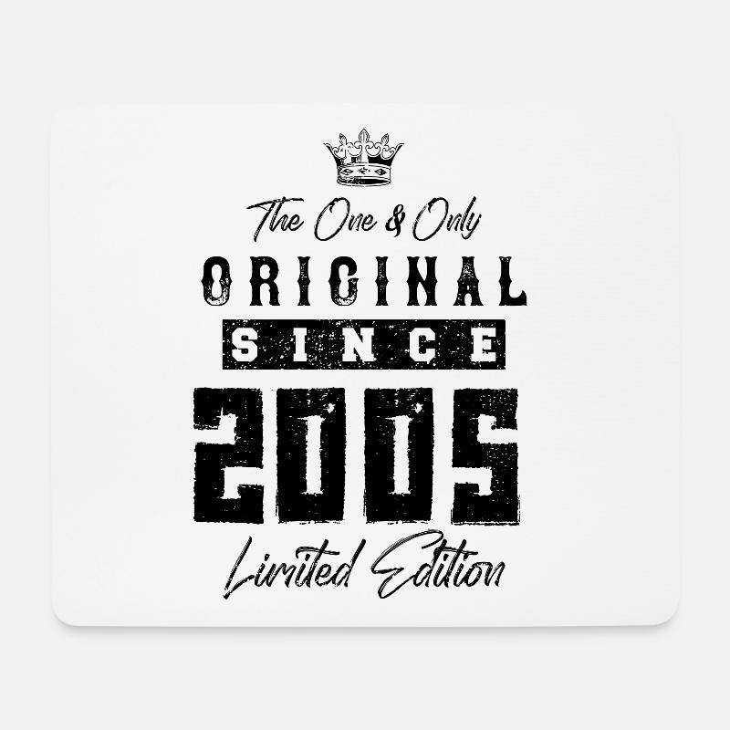 2005 limited edition - Mousepad (Querformat) - Weiß