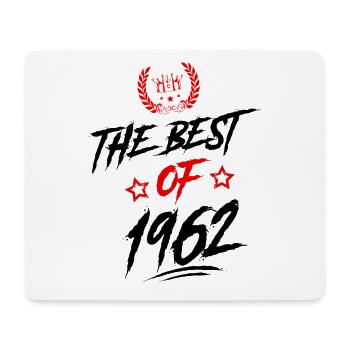 1962 best of - Mousepad (Querformat) - Weiß - Vorne